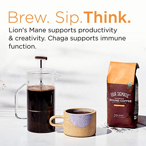 Four Sigmatic Mushroom Ground Coffee - Usda Organic And Fair Tra