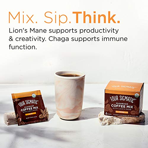 Four Sigmatic Mushroom Coffee With Lion’S Mane &Amp; Chaga For Conce