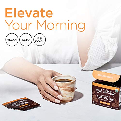 Four Sigmatic Mushroom Coffee With Lion’S Mane &Amp; Chaga For Conce