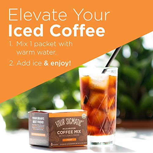 Four Sigmatic Mushroom Coffee With Lion’S Mane &Amp; Chaga For Conce