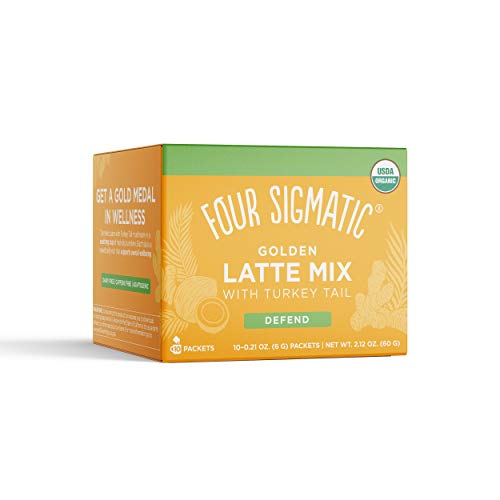 Four Sigmatic Golden Latte, Organic Instant Golden Latte With Sh