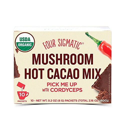 Four Sigmatic, Superfood Mushroom Hot Cacao Mix Variety Pack, Pi