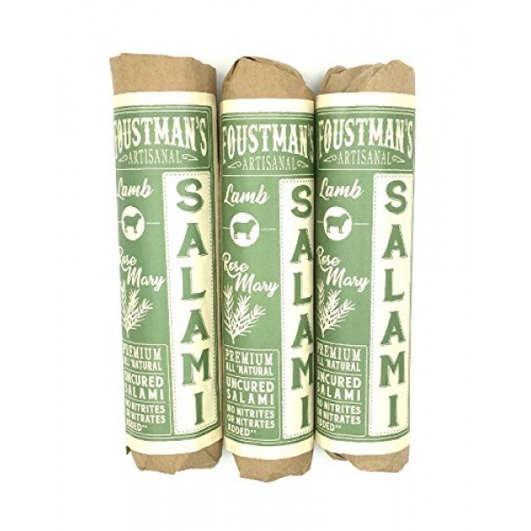 Foustmans Artisanal Salami, Nitrate-Free, Naturally Cured, Pac...