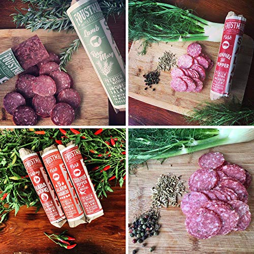 Foustmans Salami Beef Artisanal, Nitrate-Free, Naturally Cured