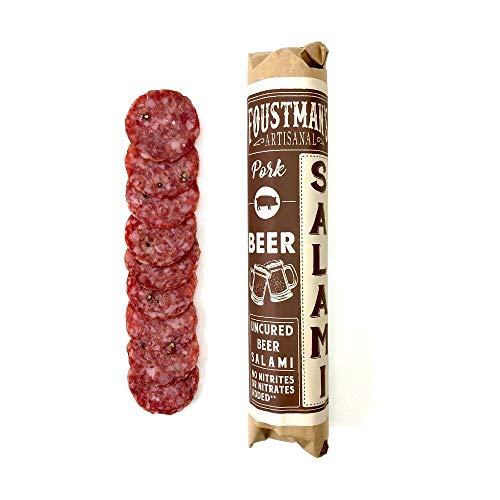 Foustmans Salami Beer Pork Artisanal, Nitrate-Free, Naturally