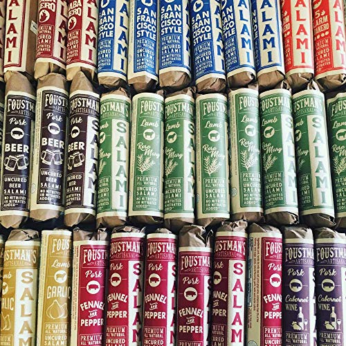 Foustmans Salami San Francisco Style Artisanal, Nitrate-Free,