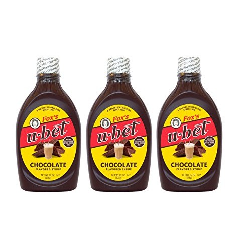 Foxs U-Bet 22-Oz. Original Chocolate Syrup Pack Of 3