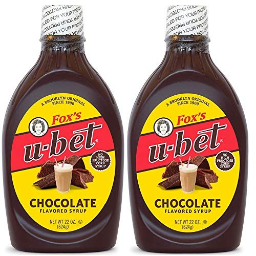 Foxs U-Bet Original Chocolate Flavor Syrup, 22 Ounces, Pack Of 2