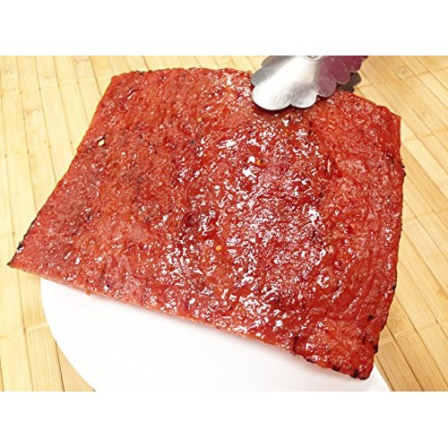 Made To Order Fire-Grilled Asian Pork Jerky Spicy Flavor - 12 O