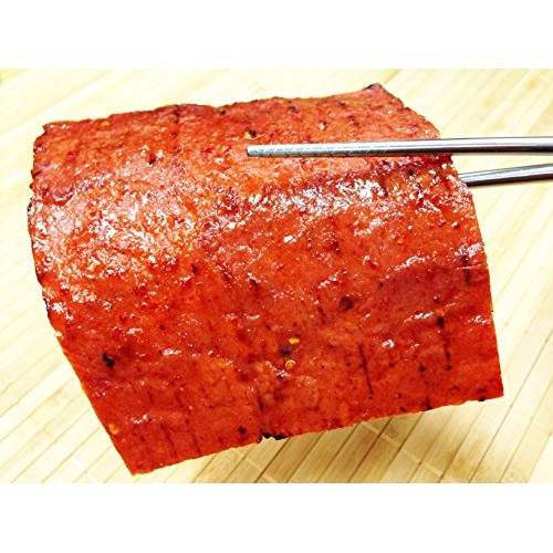 Made To Order Fire-Grilled Asian Pork Jerky Spicy Flavor - 12 O