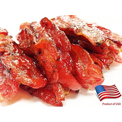 Variety Pack #6 Bacon Jerky 12 Ounce Weight - Original Flavor