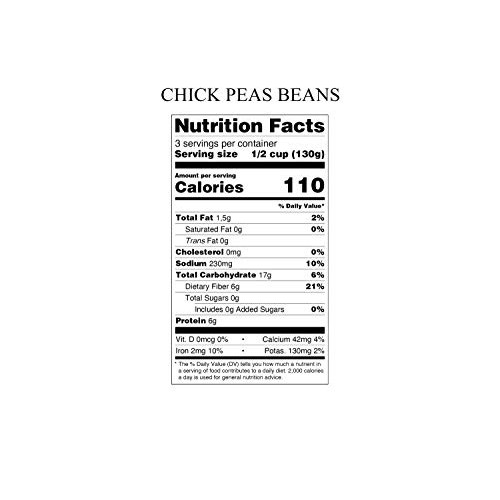 Framore Canned Chick Peas Garbanzo Beans, Gourmet, Imported, Aut