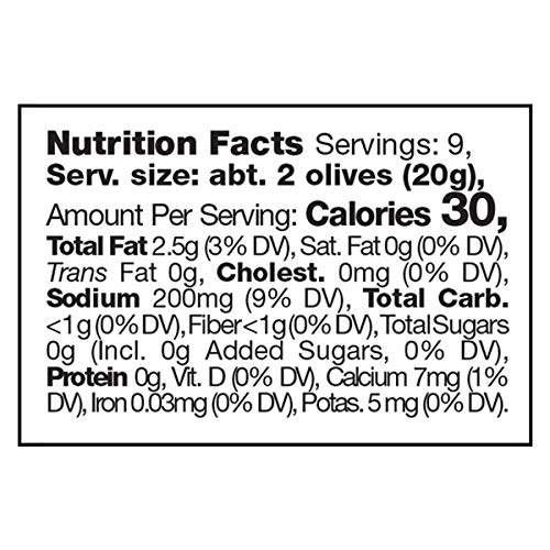 Framore, Green Stuffed Olives With Garlic Bella Di Cerignola 10.