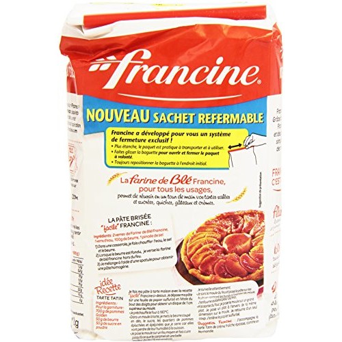 Francine Farine De Ble Tous Usages - French All Purpose Wheat Fl
