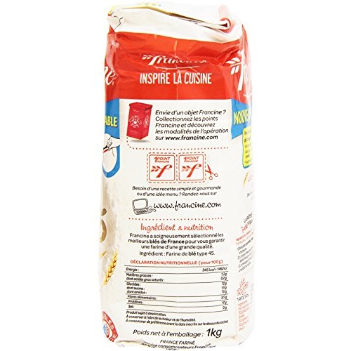 Francine Farine De Ble Tous Usages - French All Purpose Wheat Fl