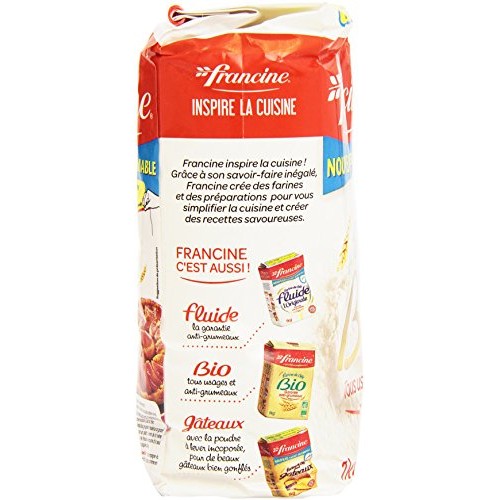 Francine Farine De Ble Tous Usages - French All Purpose Wheat Fl