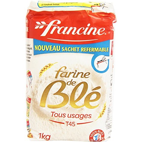 Francine Farine De Ble Tous Usages - French All Purpose Wheat Fl