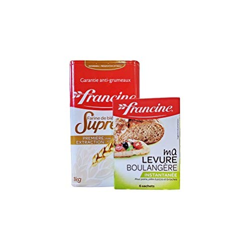 Francine French Imported Supreme Wheat Flour &Amp; Instant Bakers Y