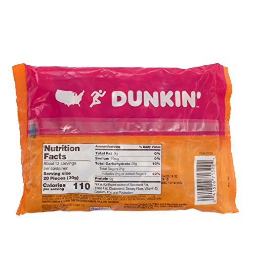 Dunkin Iced Coffee Flavored Jelly Beans, 2 Bags, 26 Oz Total