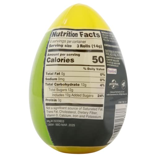 Jurassic World Large Plastic Egg with Smarties, Easter Basket Ca...