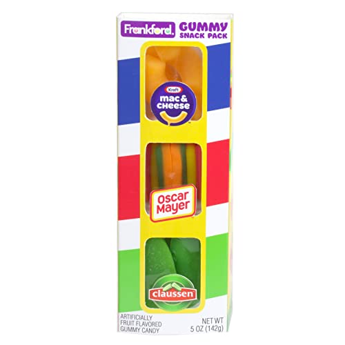 Kraft Heinz Assorted Fruit-Flavored Gummy Candy Snack Pack, 3 Pa...