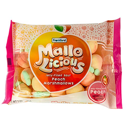 Mallo-Licious Yummy Flavored Marshmallows, Mallolicious 7 Ounce