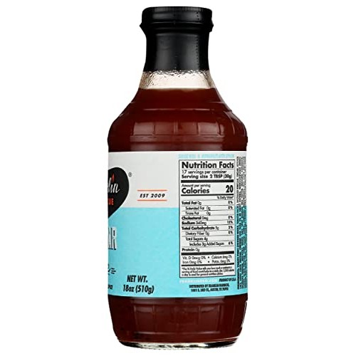 Franklin Barbecue Vinegar BBQ Sauce, 18 OZ