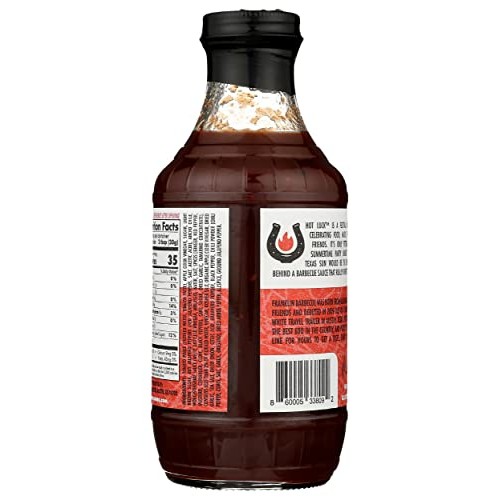 Franklin Barbecue Spicy Bbq Sauce, 18 Oz