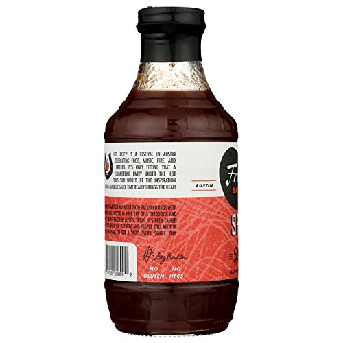 Franklin Barbecue Spicy Bbq Sauce, 18 Oz