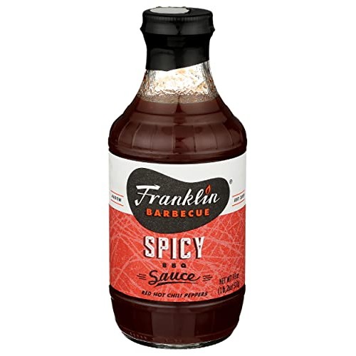 Franklin Barbecue Spicy Bbq Sauce, 18 Oz