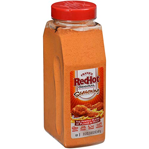 Franks Redhot Orginal Seasoning, 21.2 Oz
