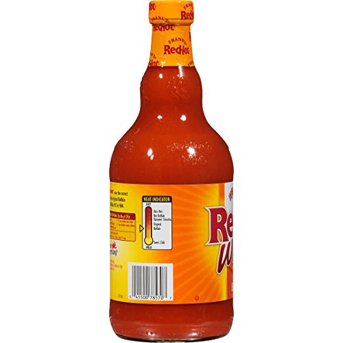Franks Red Hot Wing Sauce, 23 Oz Buffalo Wings, Pack - 4