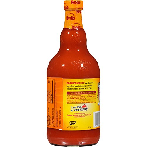 Franks Red Hot Wing Sauce, 23 Oz Buffalo Wings, Pack - 4