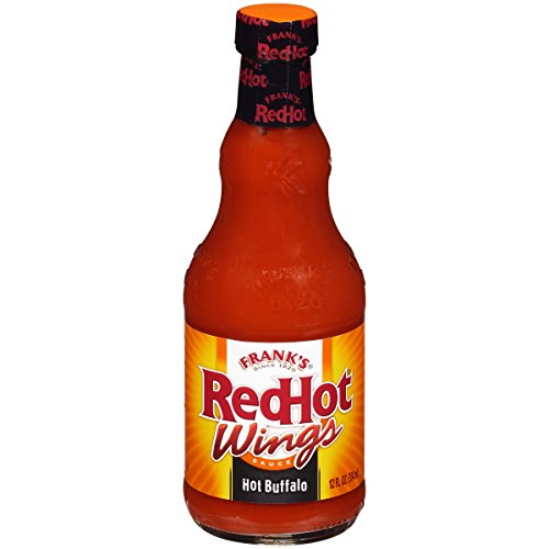 Franks Redhot Hot Buffalo Wings Sauce, 12 Fl Oz