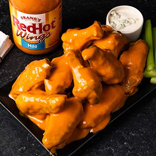 Franks Redhot Mild Wings Hot Sauce, 12 Fl Oz