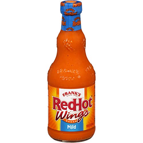 Franks Redhot Mild Wings Hot Sauce, 12 Fl Oz