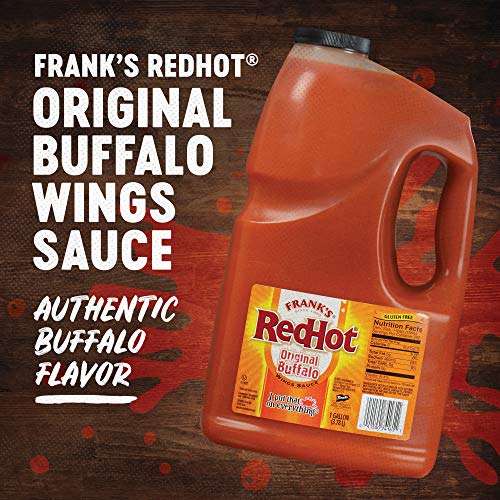 Franks Redhot Original Buffalo Wings Sauce, 1 Gal