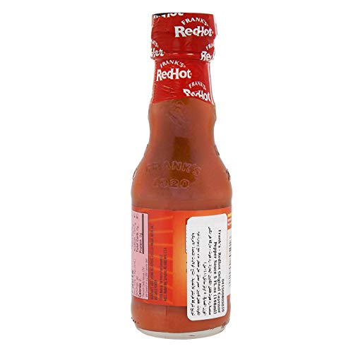 Franks Redhot Original Cayenne Pepper Hot Wing Sauce, 5 Fl Oz,
