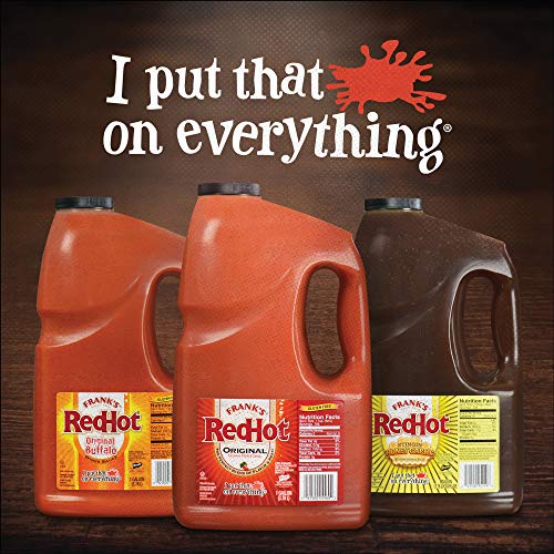 Franks Redhot Original Cayenne Pepper Sauce, 1 Gal Franks Redhot Original Cayenne Pepper Sauce, 1 Gal