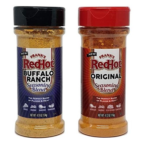 Franks Redhot Seasoning Set: Franks Redhot Original And Buffal