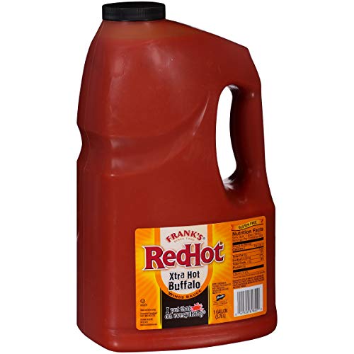 Franks Redhot Xtra Hot Buffalo Wings Sauce, 1 Gal