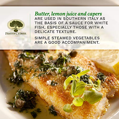 Frantoi Cutrera - Italian Capers In Sea Salt - Capperi Al Sale M