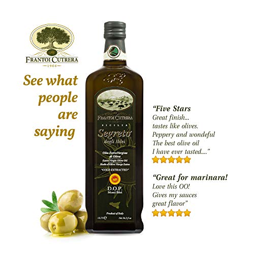 Frantoi Cutrera Segreto Degli Iblei Olive Oil D.O.P, 24.5 Ounce