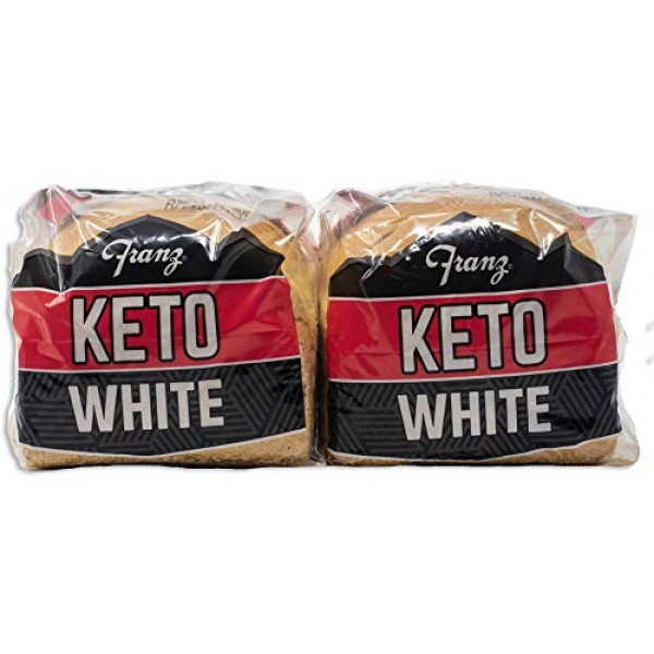 White Keto Bread - Zero NET Carbs - Keto Diet Approved - 2 Loaf ...