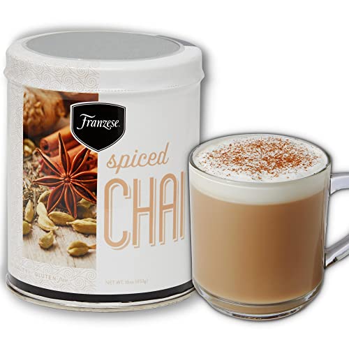 Franzese Spiced Chai Latte Mix | Gourmet Masala Spiced Chai Powd...
