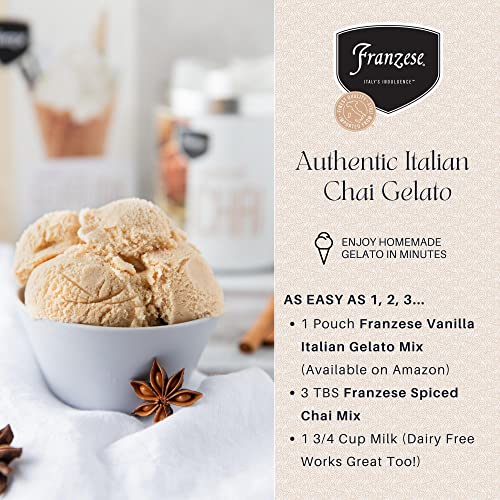 Franzese Spiced Chai Latte Mix | Gourmet Masala Spiced Chai Powd...