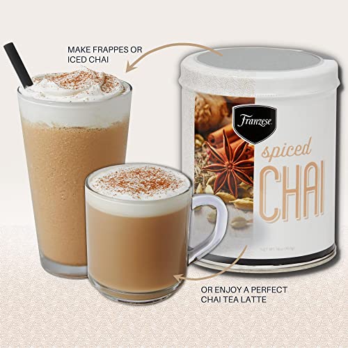 Franzese Spiced Chai Latte Mix | Gourmet Masala Spiced Chai Powd...