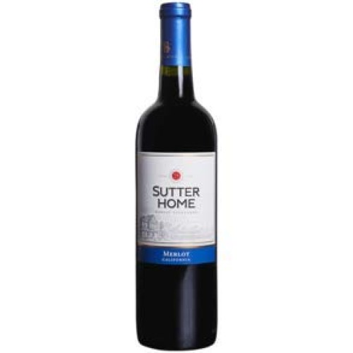 Sutter Home Fre Merlot 750Ml Blue California Vineyards Wine Non