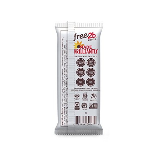 Free2B Foods Dark Chocolate Sun Cups Gluten-Free, Dairy-Free, Nu