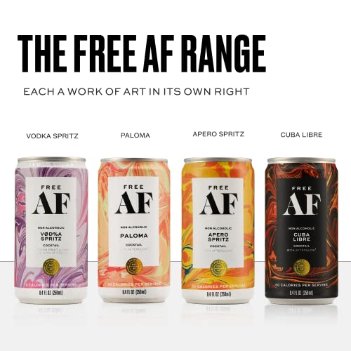 Free AF Apero Spritz | Non Alcoholic Sparkling Cocktail | Gluten...